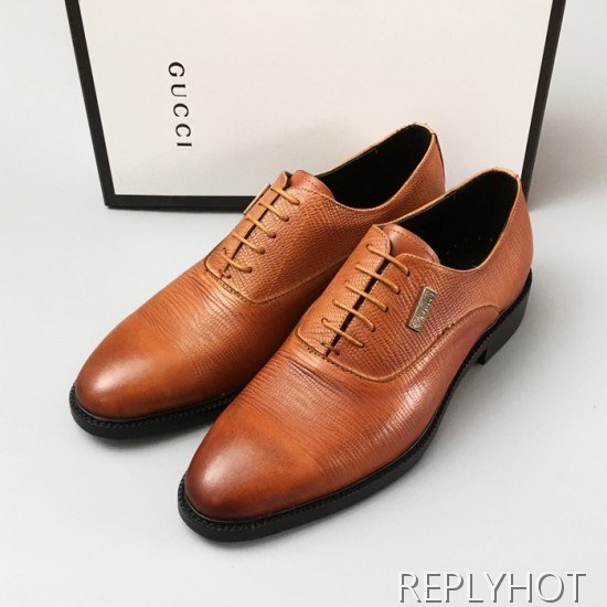 [업 신상]Gucci 2020 Mens Leather Oxford Shoes