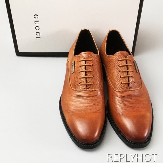 [업 신상]Gucci 2020 Mens Leather Oxford Shoes