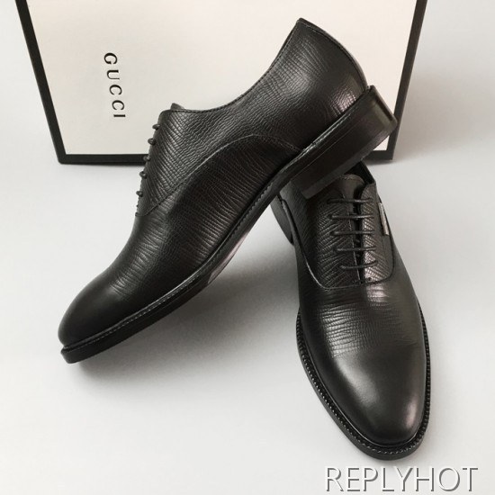 [업 신상]Gucci 2020 Mens Leather Oxford Shoes