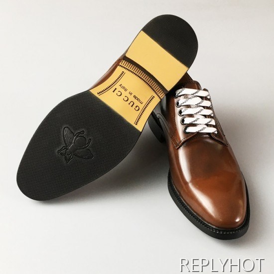 [업 신상]Gucci 2020 Mens Leather Oxford Shoes
