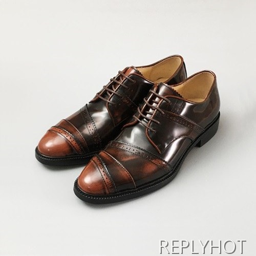 [업 신상]Gucci 2020 Mens Leather Oxford Shoes