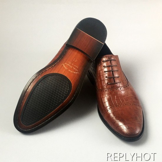 [업 신상]Ferragamo 2020 Mens Leather Oxford Shoes