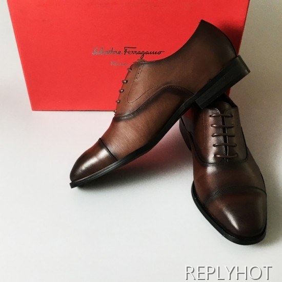 [업 신상]Ferragamo 2020 Mens Leather Shoes