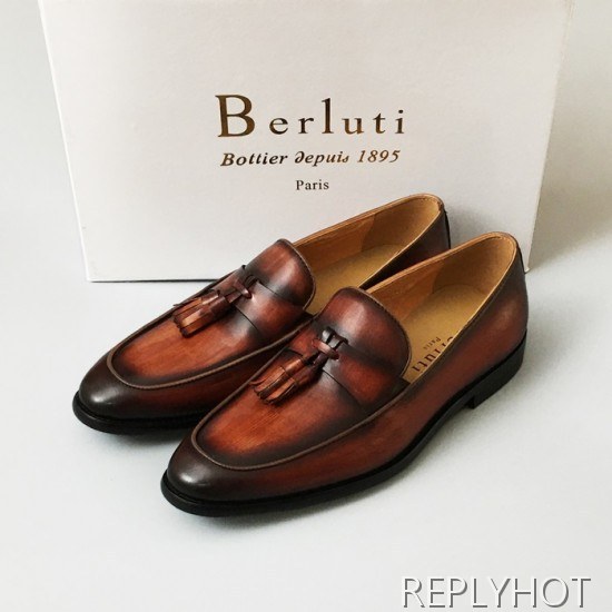 [업 신상]Berluti 2020 Mens Leather Shoes