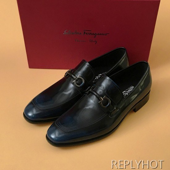 [업 신상]Ferragamo 2020 Mens Leather Shoes