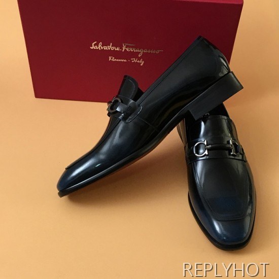 [업 신상]Ferragamo 2020 Mens Leather Shoes