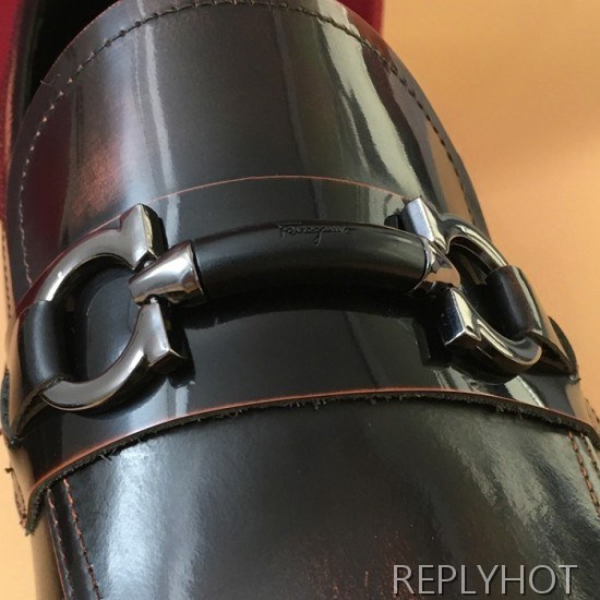 [업 신상]Ferragamo 2020 Mens Leather Shoes