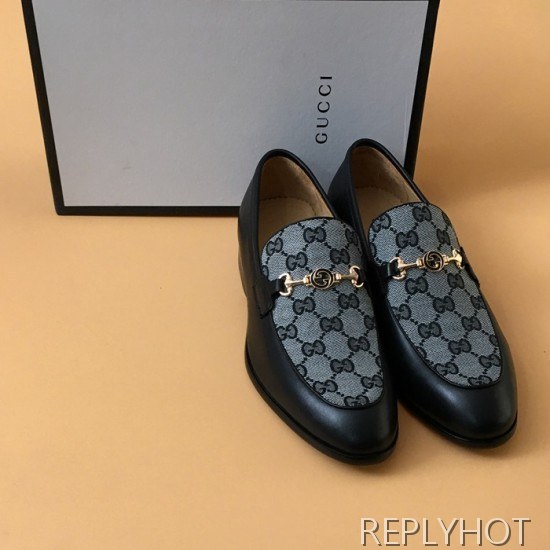 [업 신상]Gucci 2020 Mens Leather & Canvas Shoes