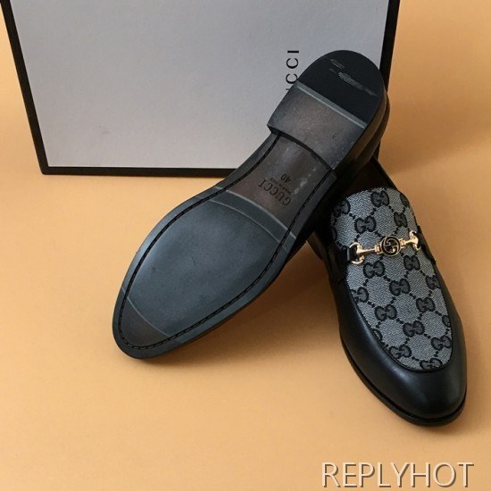 [업 신상]Gucci 2020 Mens Leather & Canvas Shoes