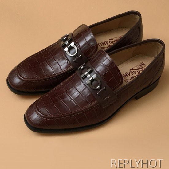 [업 신상]Ferragamo 2020 Mens Leather Shoes