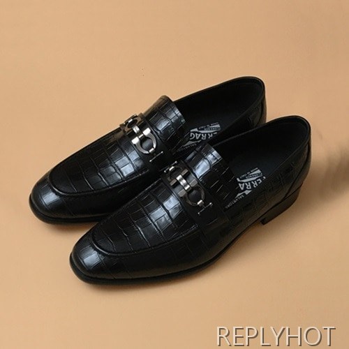 [업 신상]Ferragamo 2020 Mens Leather Shoes