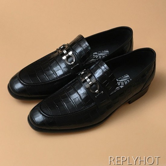 [업 신상]Ferragamo 2020 Mens Leather Shoes