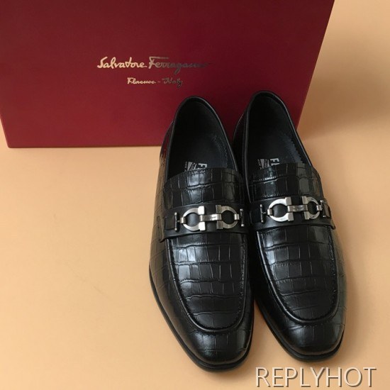 [업 신상]Ferragamo 2020 Mens Leather Shoes