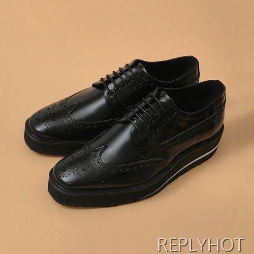[업 신상]Prada 2020 Mens Leather Oxford Shoes
