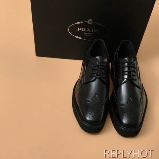 [업 신상]Prada 2020 Mens Leather Oxford Shoes