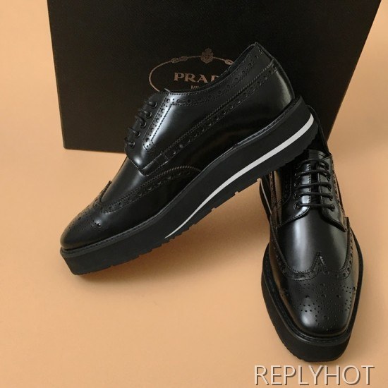 [업 신상]Prada 2020 Mens Leather Oxford Shoes