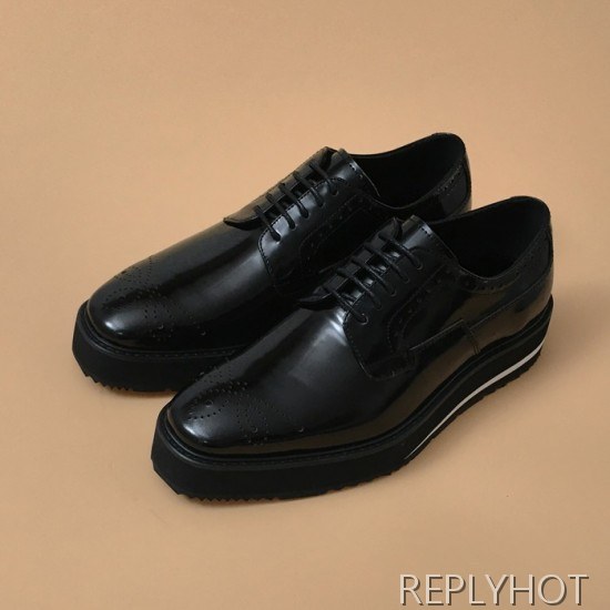 [업 신상]Prada 2020 Mens Leather Oxford Shoes