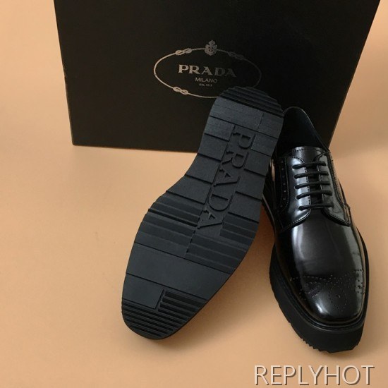 [업 신상]Prada 2020 Mens Leather Oxford Shoes