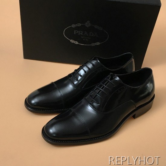 [업 신상]Prada 2020 Mens Leather Oxford Shoes