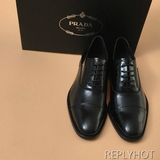 [업 신상]Prada 2020 Mens Leather Oxford Shoes