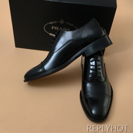[업 신상]Prada 2020 Mens Leather Oxford Shoes