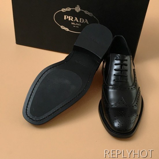 [업 신상]Prada 2020 Mens Leather Oxford Shoes