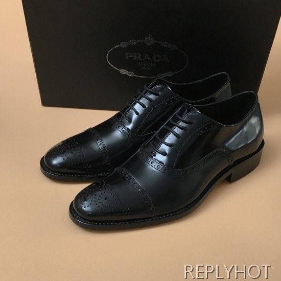 [업 신상]Prada 2020 Mens Leather Oxford Shoes