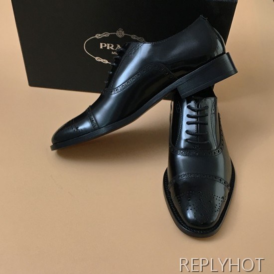 [업 신상]Prada 2020 Mens Leather Oxford Shoes