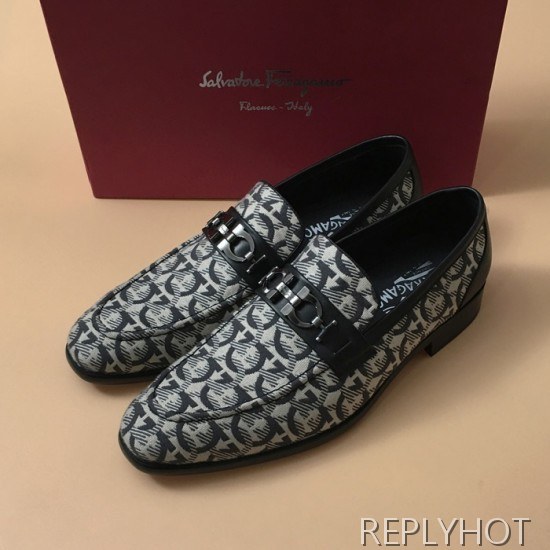 [업 신상]Ferragamo 2020 Mens Canvas Shoes