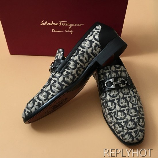 [업 신상]Ferragamo 2020 Mens Canvas Shoes