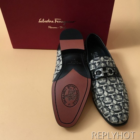 [업 신상]Ferragamo 2020 Mens Canvas Shoes