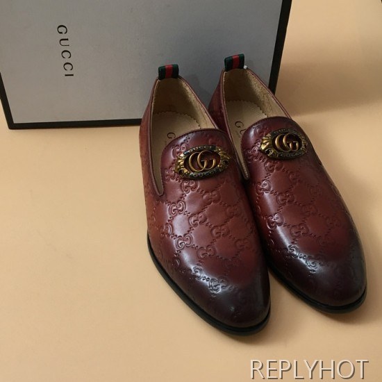 [업 신상]Gucci 2020 Mens Leather Shoes