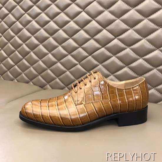 Dior 2020 Mens Leather Oxford Shoes