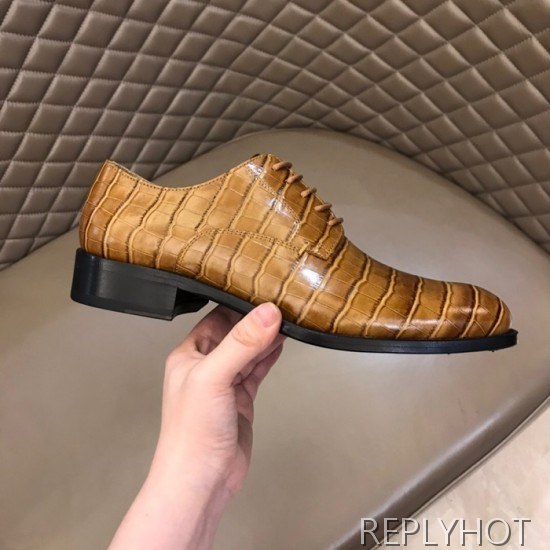 Dior 2020 Mens Leather Oxford Shoes