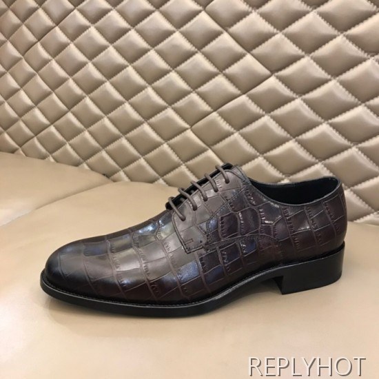 Dior 2020 Mens Leather Oxford Shoes