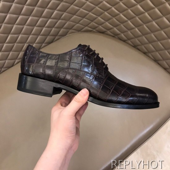 Dior 2020 Mens Leather Oxford Shoes