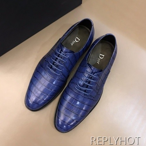 Dior 2020 Mens Leather Oxford Shoes