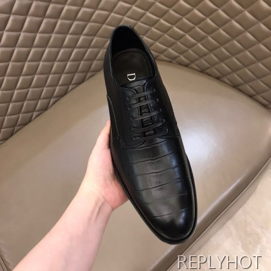 Dior 2020 Mens Leather Oxford Shoes