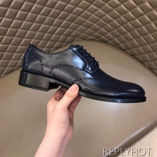 Dior 2020 Mens Leather Oxford Shoes