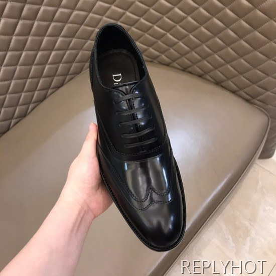 Dior 2020 Mens Leather Oxford Shoes