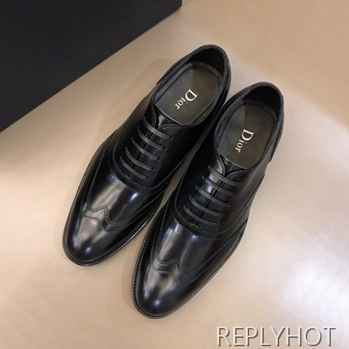Dior 2020 Mens Leather Oxford Shoes