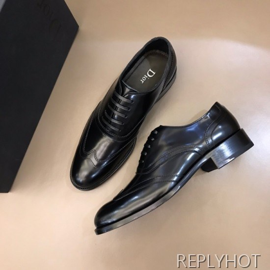 Dior 2020 Mens Leather Oxford Shoes