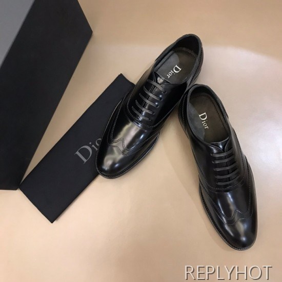 Dior 2020 Mens Leather Oxford Shoes