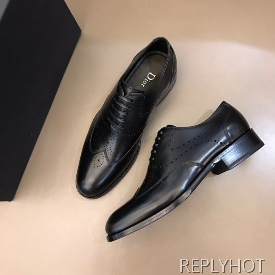 Dior 2020 Mens Leather Oxford Shoes