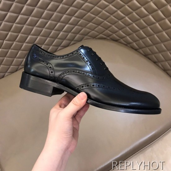 Dior 2020 Mens Leather Oxford Shoes
