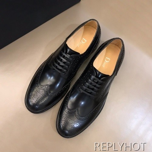 Dior 2020 Mens Leather Oxford Shoes