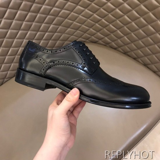 Dior 2020 Mens Leather Oxford Shoes