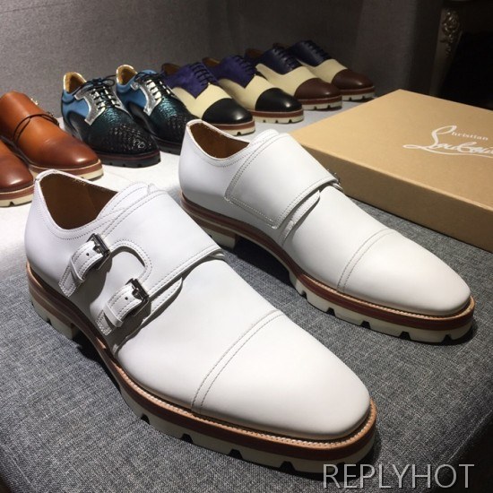 Christian Loubutin 2020 Mens Leather Shoes