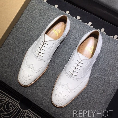 Christian Loubutin 2020 Mens Leather Shoes