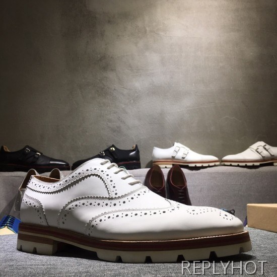 Christian Loubutin 2020 Mens Leather Shoes